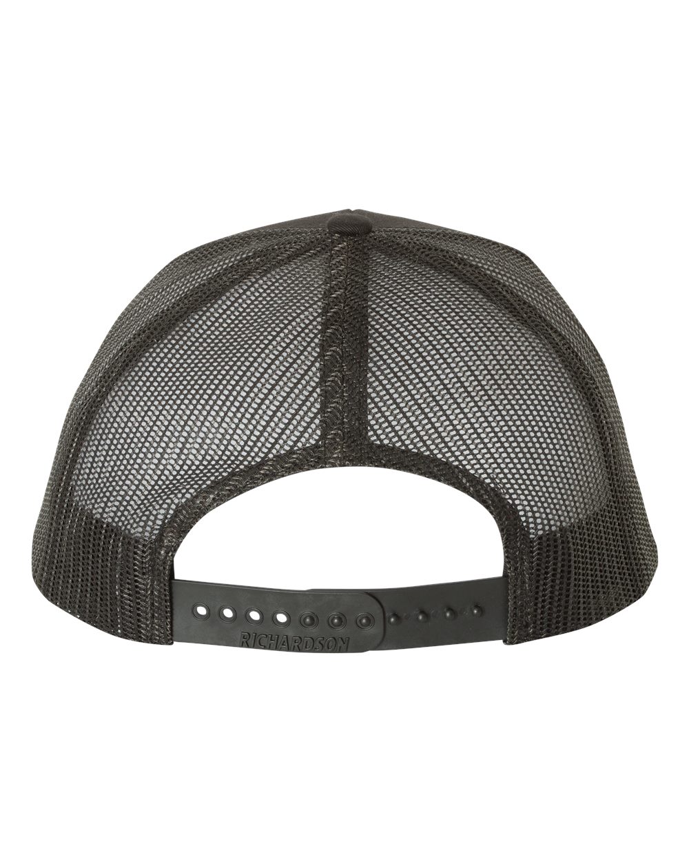 Mesh Back Trucker Cap with 2vintage Motorcycle Design Black