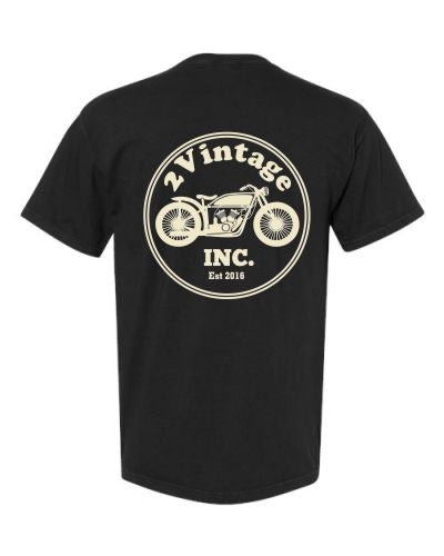 Heavyweight Short Sleeve T-shirt - Navy - A