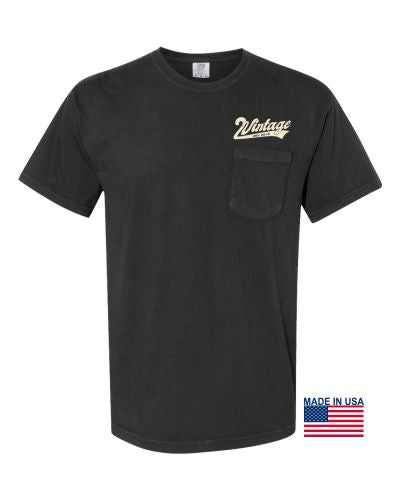 Heavyweight Short Sleeve T-shirt - Navy - A