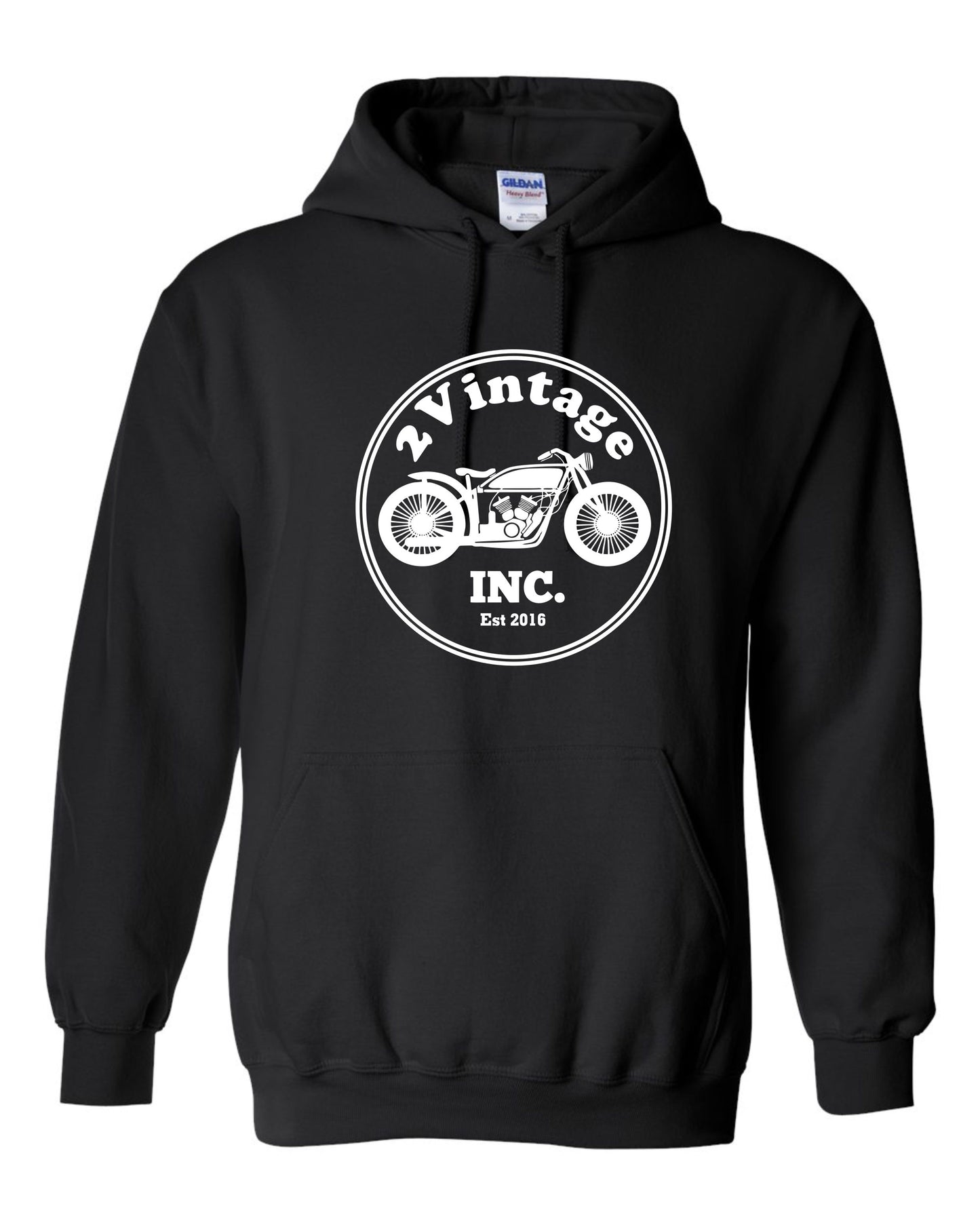 Standard Motorcycle Hoodie - Black