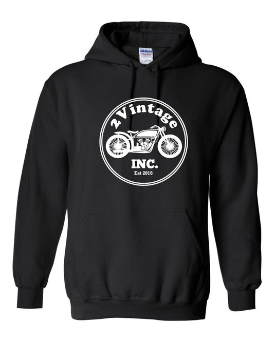 Standard Motorcycle Hoodie - Black